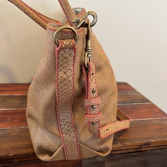 ⭐️ LIEBESKIND Handbag Purse Leather Gold Interior - Picture 7 of 14